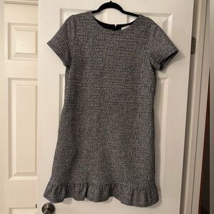 Loft Colorful Tweed Shift Dress